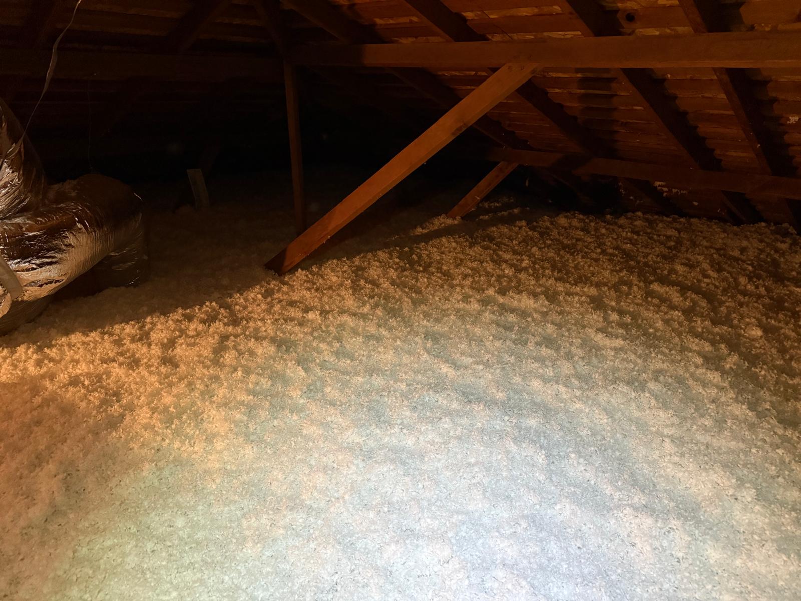 Attic Insulation project by Masterguard in Central California