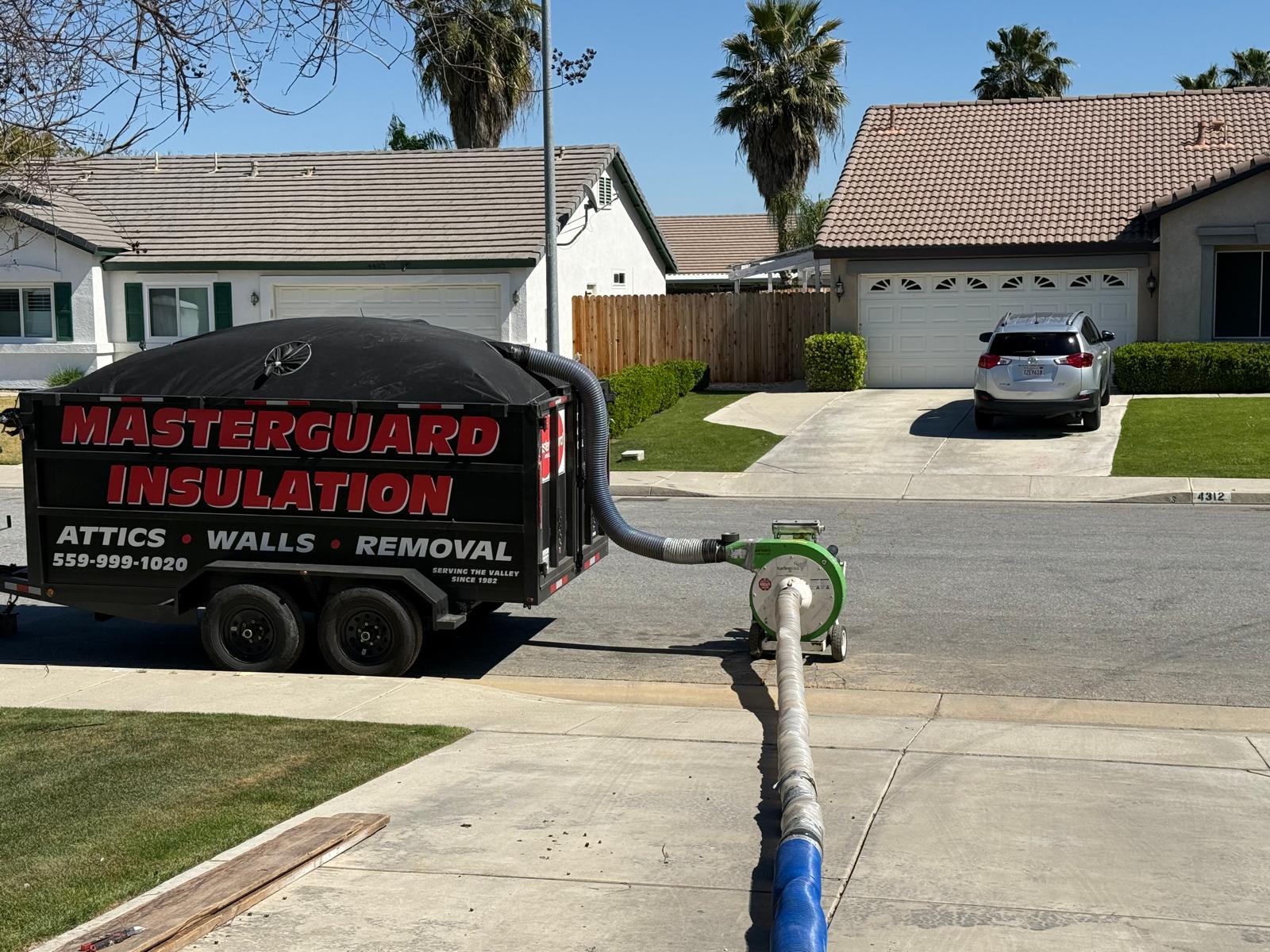 Insulation project in Los Banos, CA by Masterguard
